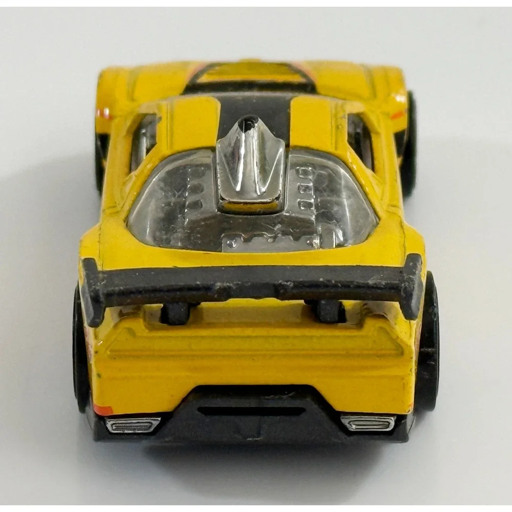 Hot Wheels Acura NSX Kids 1:64 Yellow AEM Racing Diecast Toy Car